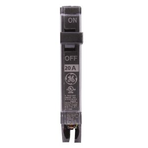Interruptor termomagnético, 20 A, 1P, 120/240 V, tipo Plug-In delgado
