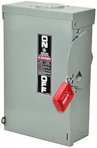 Interruptor de Seguridad, 60A, 3P, 600V, s/Fusible