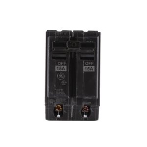 Interruptor termomagnético, 15 A, 2P, 120/240 V, enchufable tipo Q-Line