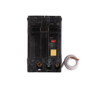 Interruptor termomagnético, 20 A, 1P, 120/240 V, tipo Plug-In con protección GFEP