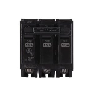 Interruptor termomagnético, 15 A, 3P, 120/240 V, enchufable tipo Q-Line