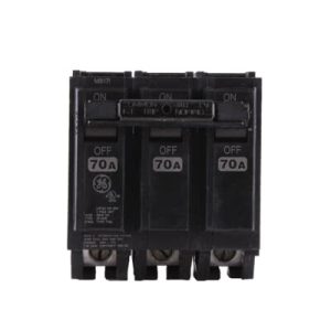 Interruptor termomagnético, 70 A, 3P, 120/240 V, tipo Plug-In