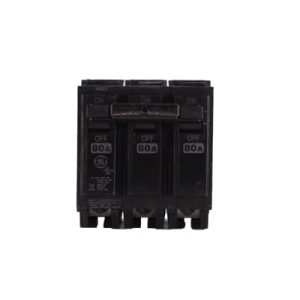 Interruptor termomagnético, 80 A, 3P, 120/240 V, enchufable tipo Q-Line para distribución ligera