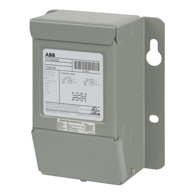 Transformador de control encapsulado, 2 kVA, 240/480 V – 120/240 V, 100 °C
