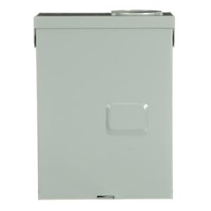 Centro de Carga, 125 A, 240V, 1F, 3H, 4 circuitos, NEMA 3R
