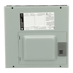Centro de Carga, 125 A, 120/240 V, 1F, 8 circuitos,  Interior, Sobreponer, NEMA 1