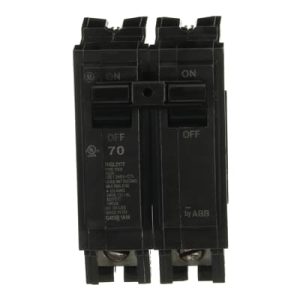 Interruptor termomagnético, 70 A, 2P, 120/240 V, tipo Plug-In