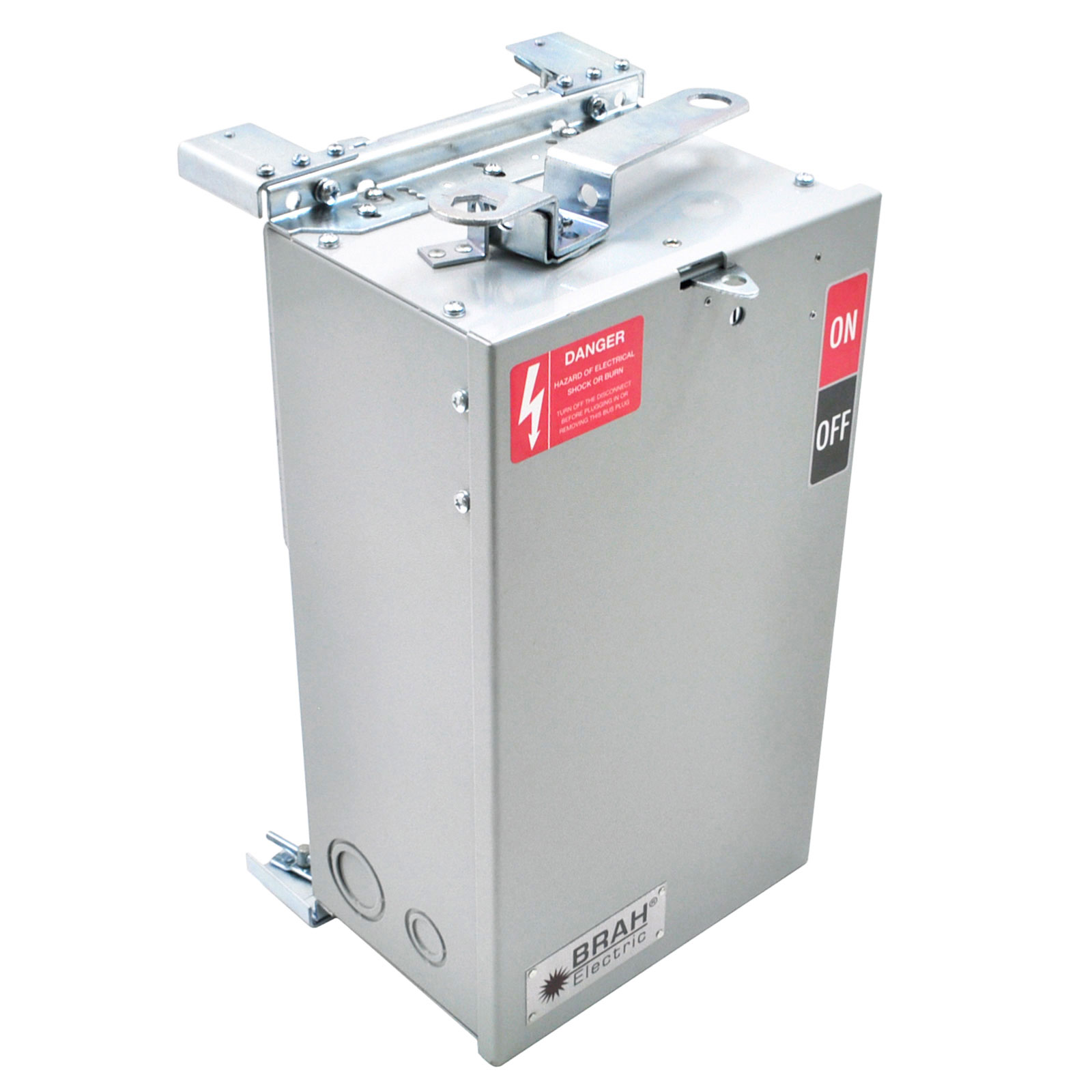 Plug-In Brah Electric 30A 600V 3F 4H con Tierra Tipo Fusible Compatible con GE / ABB Armor Clad