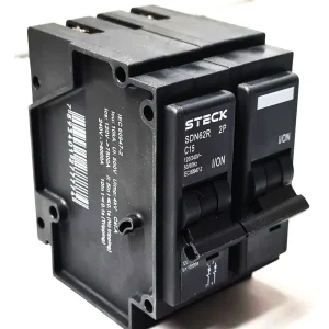 Interruptor Termomagnético, 15 A, 120/240 V, 2P, tipo Enchufable Marca Steck