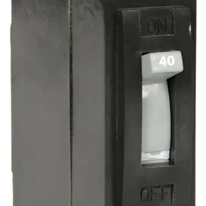 Interruptor termomagnético de caja moldeada, 40 A, 1P, 480/277 V, frame TED