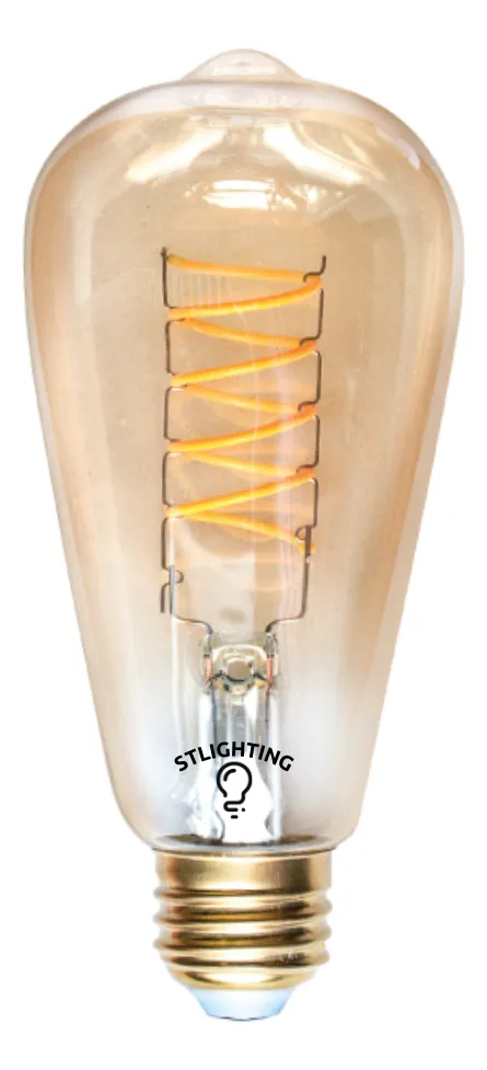 Foco Vintage LED Pera, 44 watts