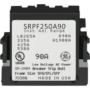 Rating Plug de 250 a 90Amps, serie Spectra, serie Spectra