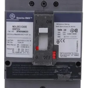 Interruptor Termomagnético, 250A, 3P, 600V, Atornillable, serie Spectra