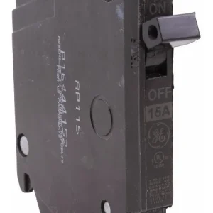 Interruptor termomagnético, 15 A, 1P, 120/240 V, tipo Plug-In delgado