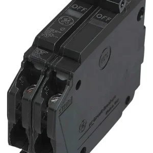 Interruptor termomagnético, 45 A, 2P, 120/240 V, enchufable tipo THQP delgado