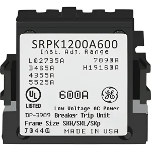 Rating Plug de 1200 a 600Amps, serie Spectra