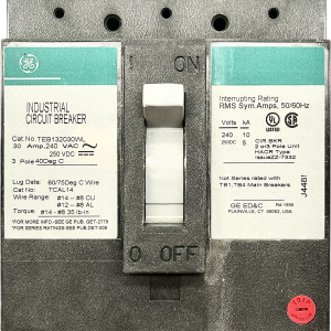 Interruptor termomagnético, 30 A, 3P, 480/277 V, tipo Bolt-On