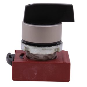 Switch Selector Modular, 3 posiciones, color negro