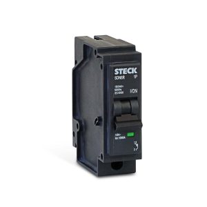 Interruptor Termomagnético 20 A, 120/240 V, 1P, tipo enchufable, Marca Steck