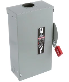 Interruptor de Seguridad, 30A, 600V, N1, s/Fusible