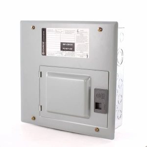 Centro de Carga, 125 A, 1F, 6 circuitos,  Interior, Sobreponer, NEMA 1