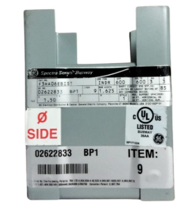 Tapa Final, Bus Plug 2000 Amp 600 Volt 3 Fases 4 Hilos Aluminio Serie Spectra
