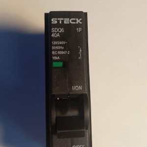 SDQ61C40 Interruptor Termomagnético Enchufable Steck 1P 40A Compatible con Square D QO140